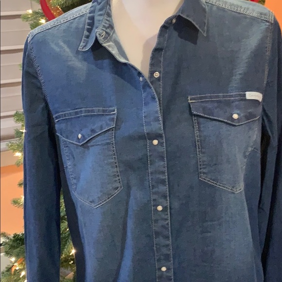 NWT - denim shirt - Picture 2 of 4